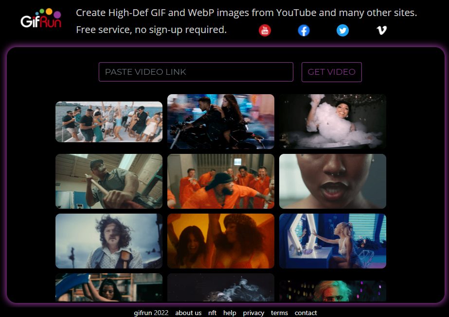 Make GIFs from  Videos with GIFit! 