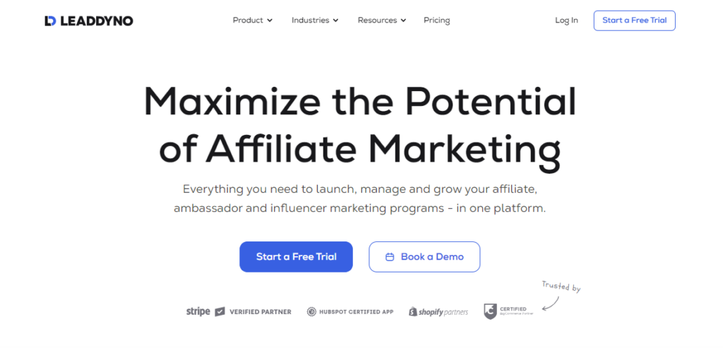 LeadDyno affiliate program