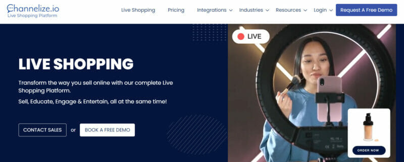 Channelize Live Shopping Platform