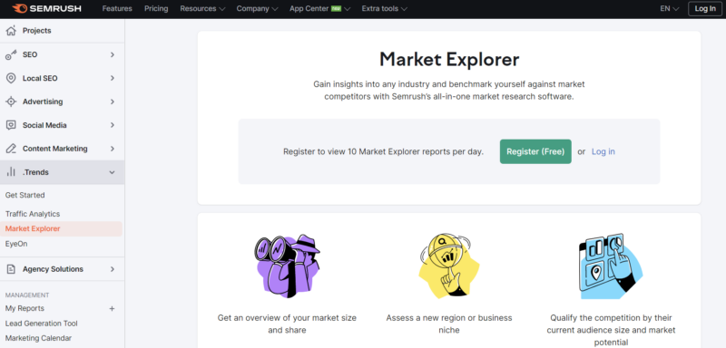 Market Explorer