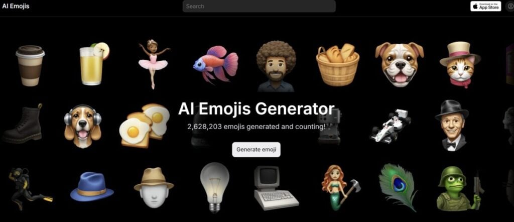 AI Emoji Generator Emojis.sh