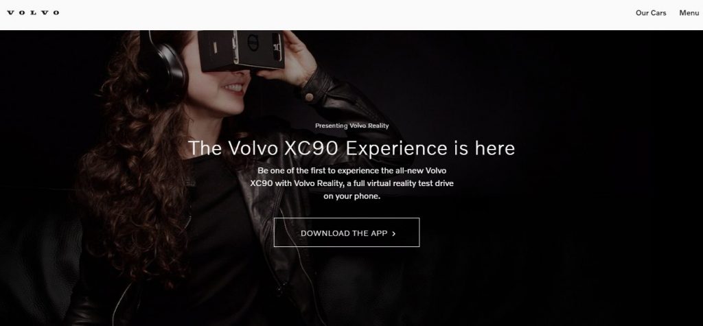 Volvo: Virtual Reality Test Drive