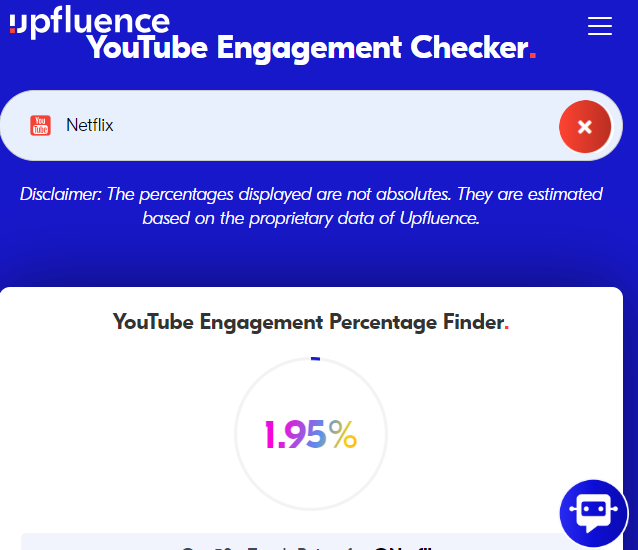 YouTube engagement finder