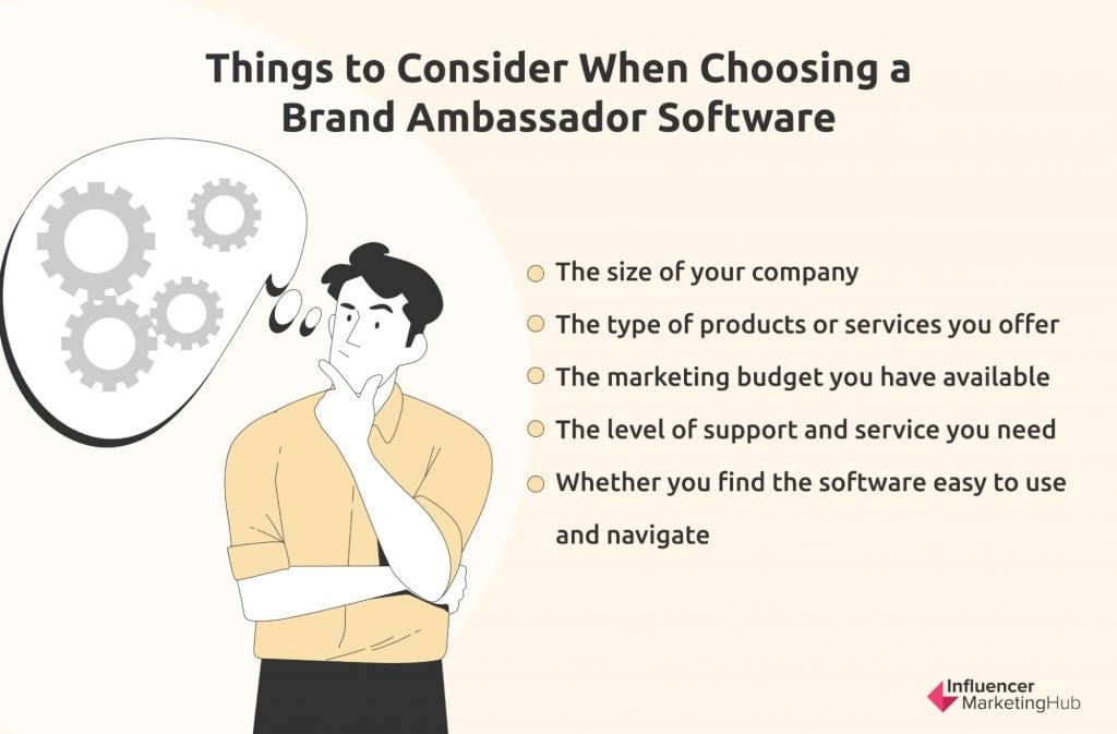 how to Choose a Brand Ambassador Software