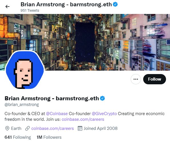 Brian Armstrong Blockchain Influencer
