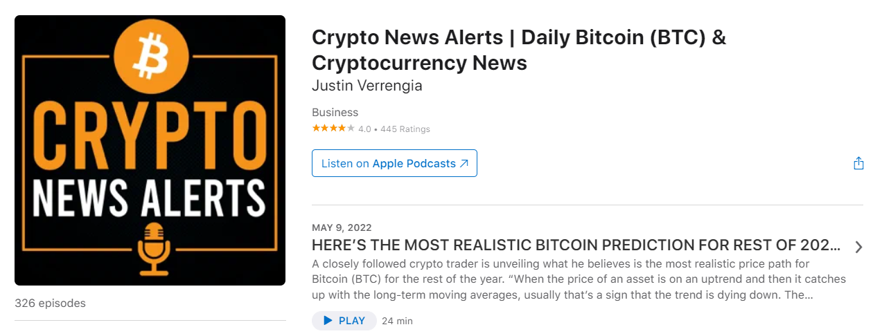 crypto podcast news