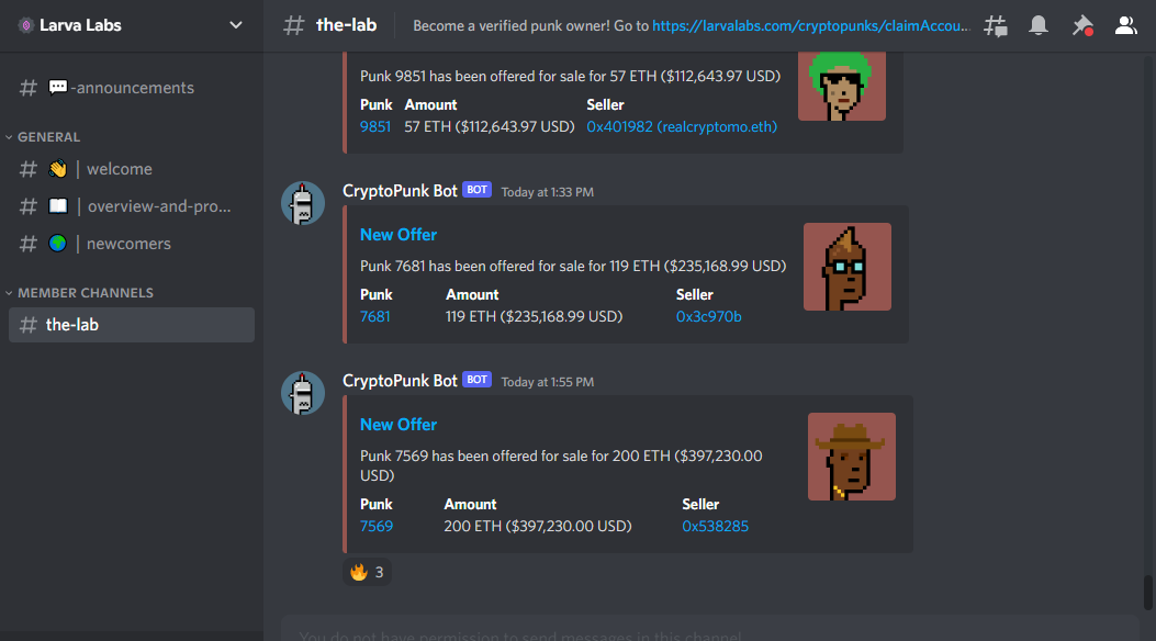 crypto punks discord