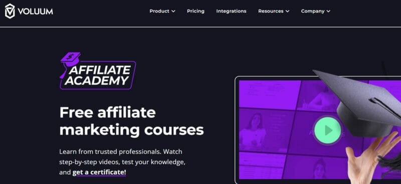 Affiliate Academy by Voluum