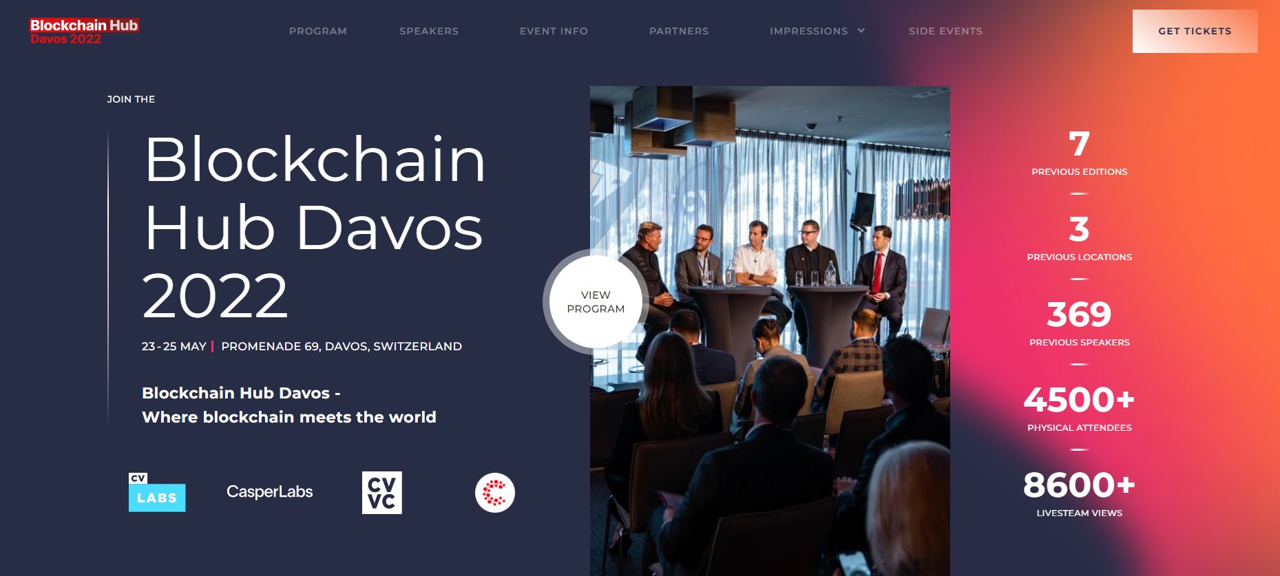 Blockchain Hub Davos 2022