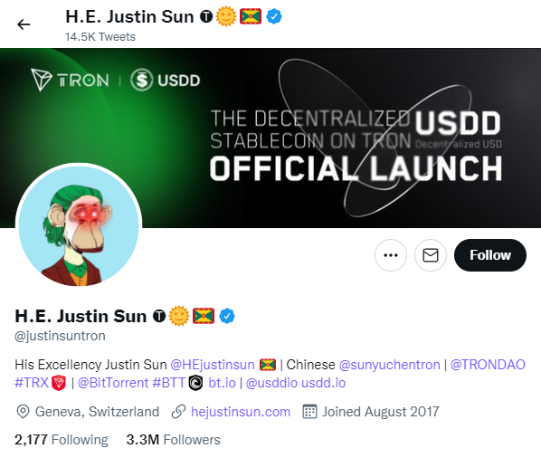Justin Sun Blockchain Influencer