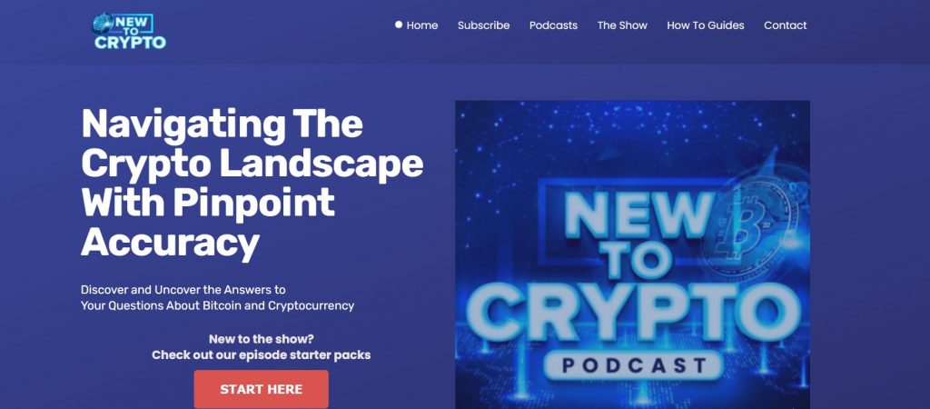 New to Crypto podcast