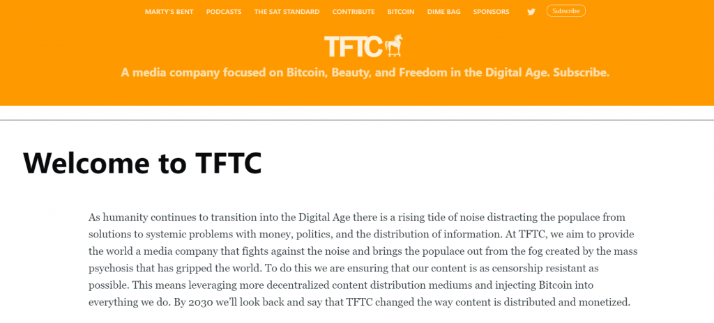 TFTC: A Bitcoin Podcast