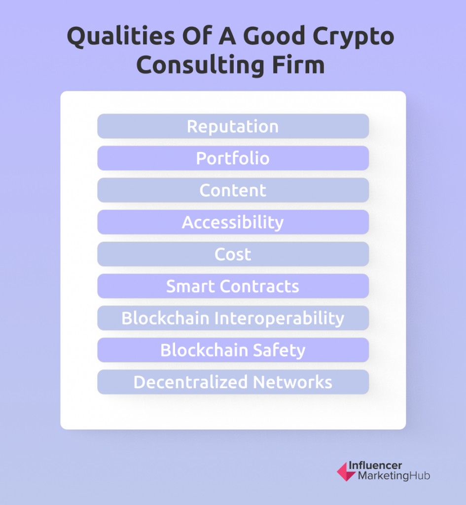 Qualities of a Good Crypto Consulting Firm