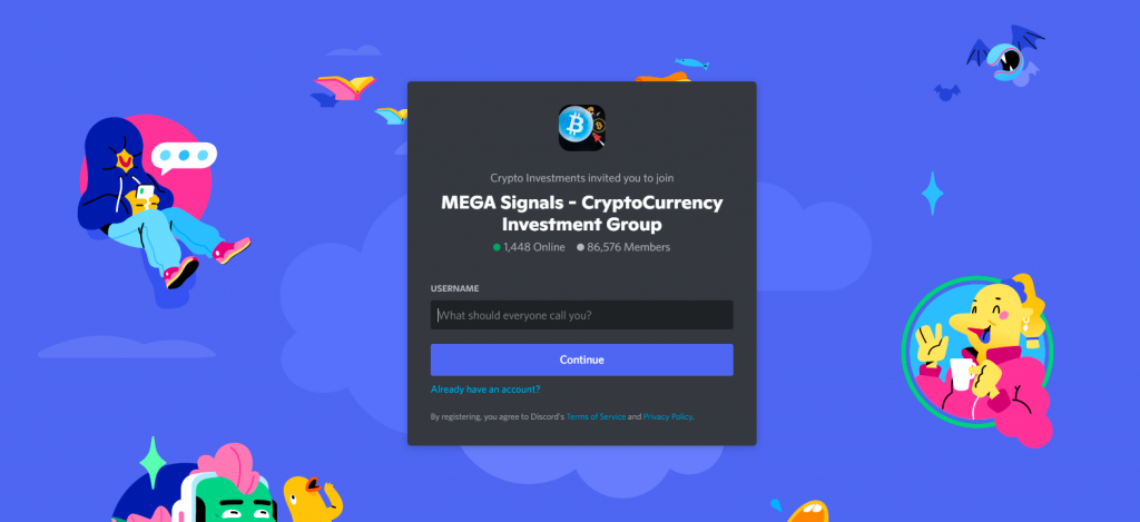 Mega Signal is crypto communities on Discord