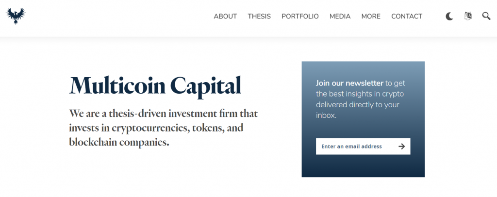 Multicoin Capital - Crypto Asset Management