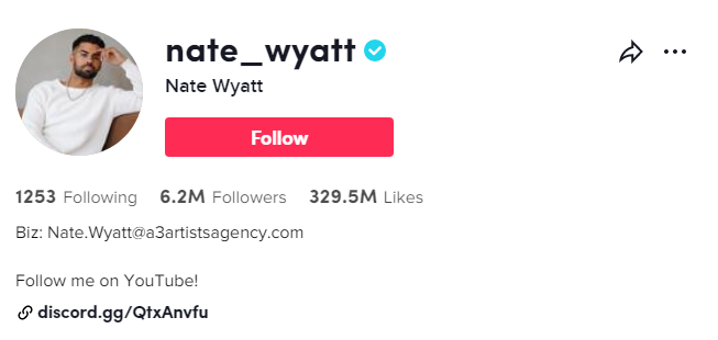 Nate Wyatt influencer