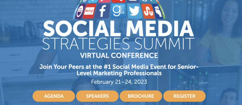 2023 Events - Social Media Strategies Summit