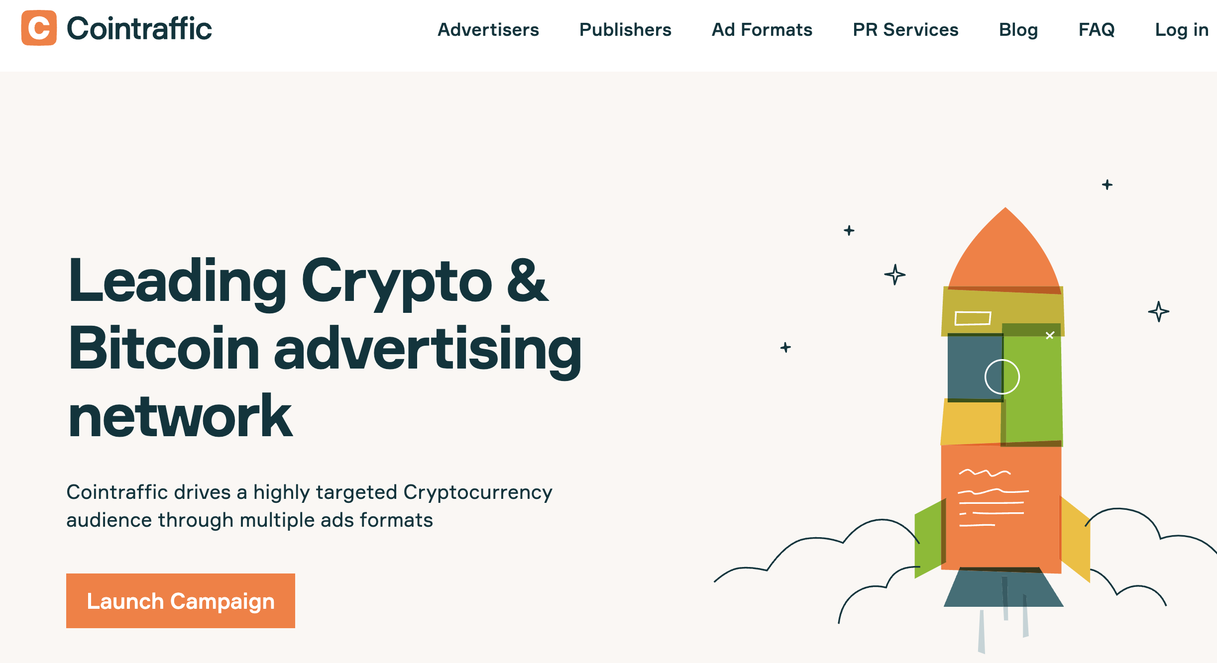 crypto ads platform