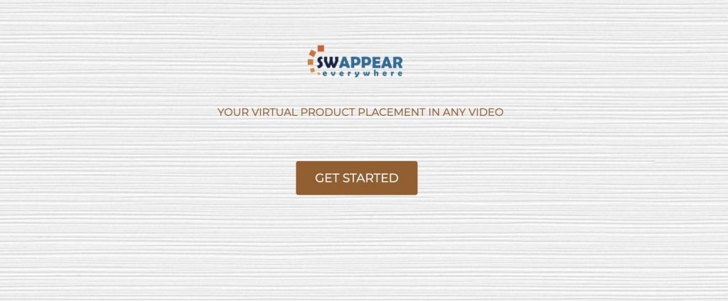 Swappear Virtual product placement