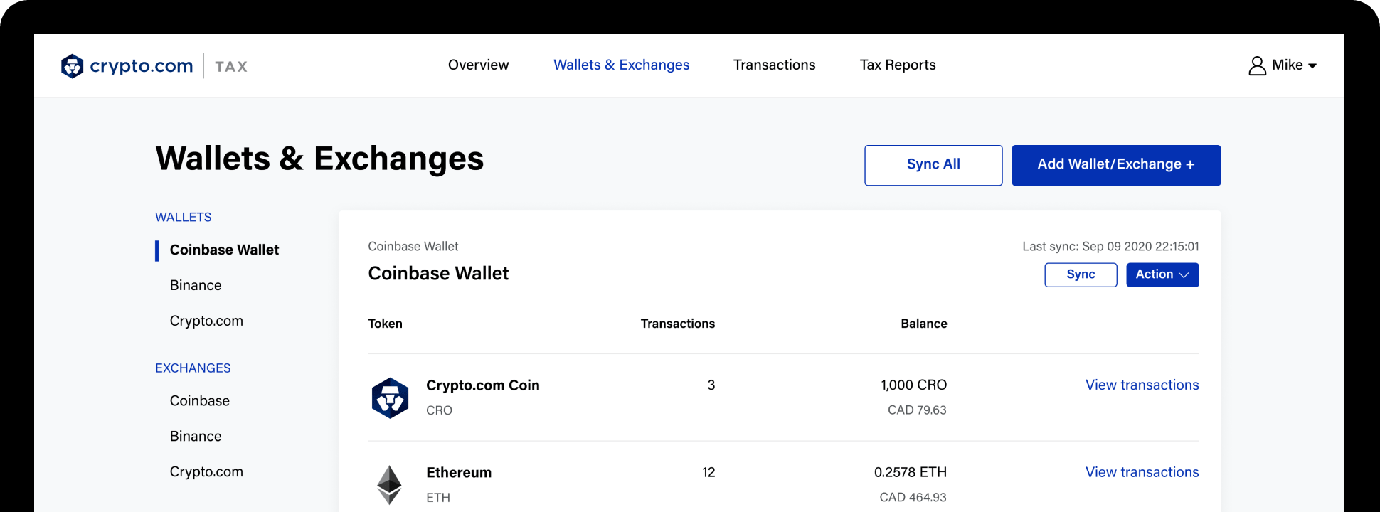 crypto.com tax return