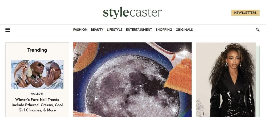 StyleCaster fashion Squarespace