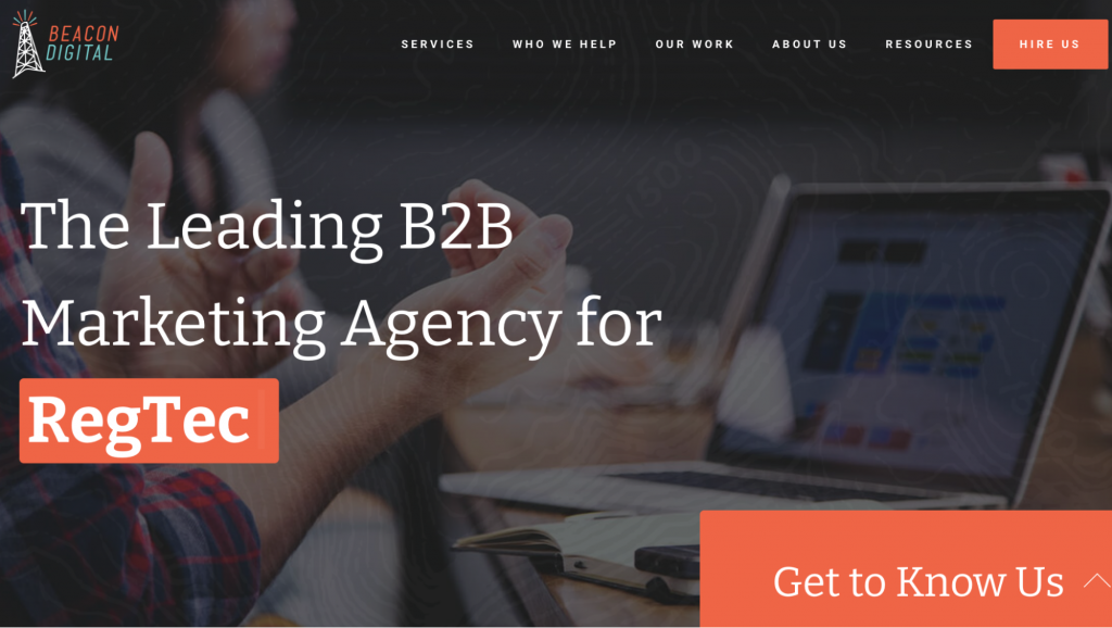 Beacon Digital B2B-focused marketing agency