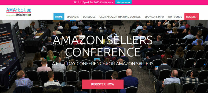 AMA Fest UK 2023 amazon sellers conference