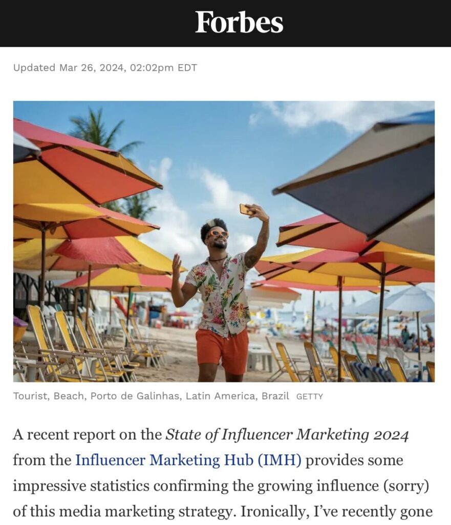 Forbes Influencer Marketing Hub