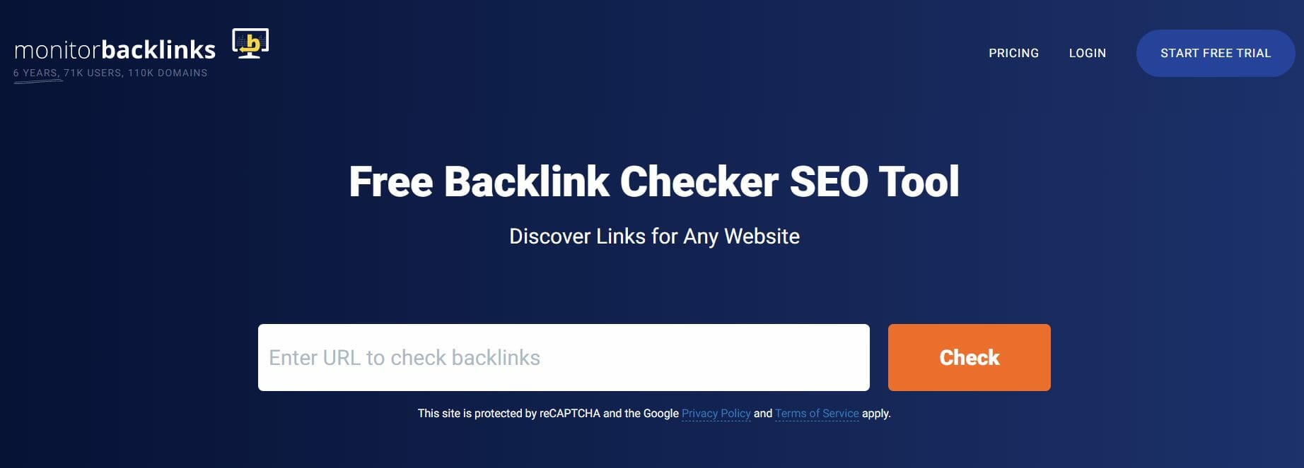 Monitor Backlinks