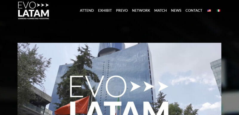 EvoLatam Expo multi-category trade show
