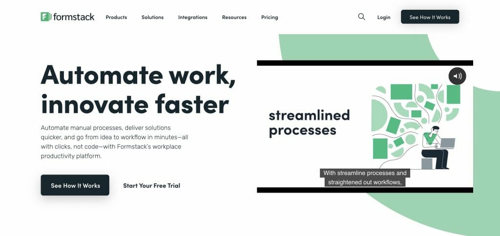 Formstack business-oriented online form builder