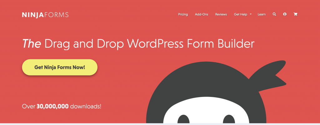 Ninja Forms WordPress plugin 