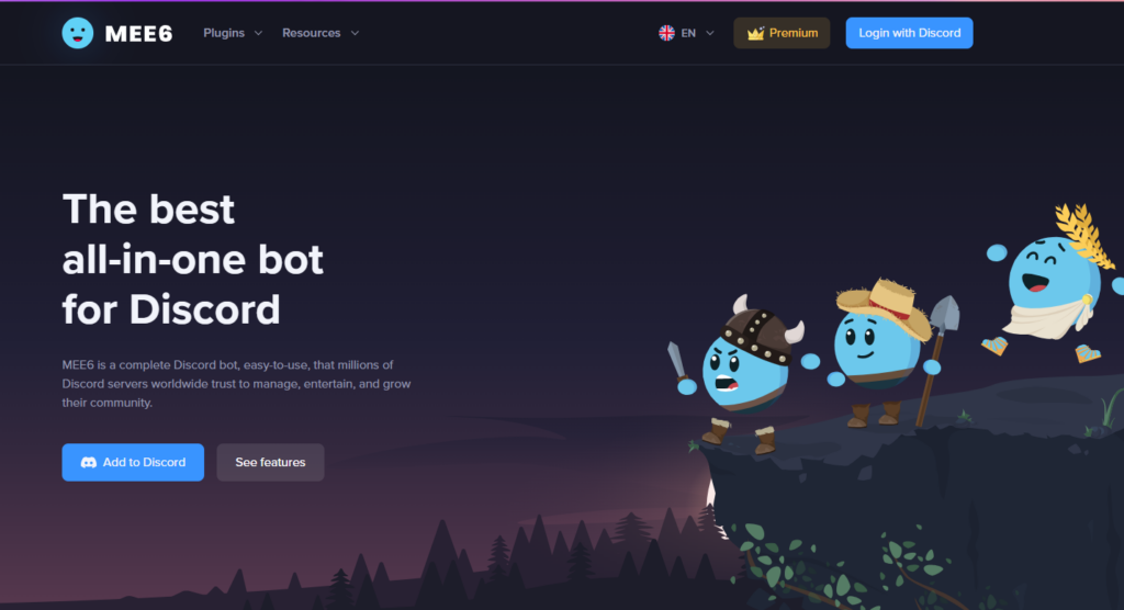 MEE6: A Discord Bot Creator