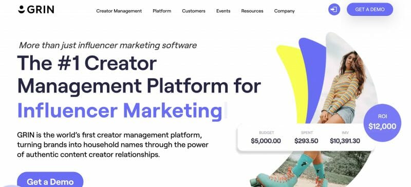 GRIN World's First Creator Management Platform