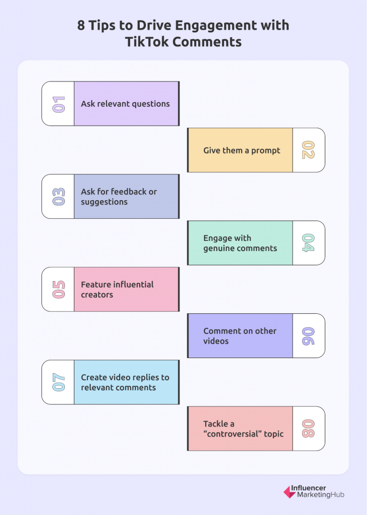 8 tips to drive engagement with tiktok comments