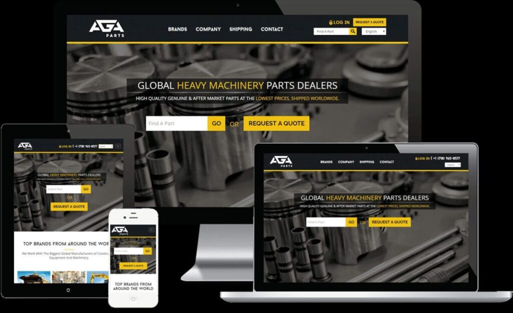 AGA Parts new website 