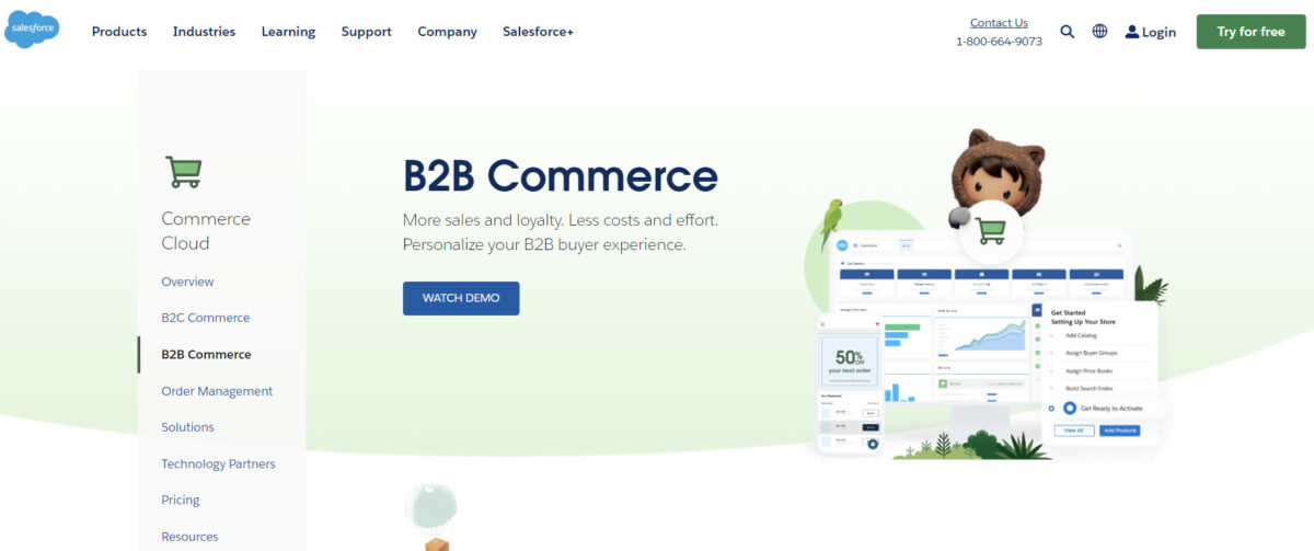 Salesforce B2B Commerce