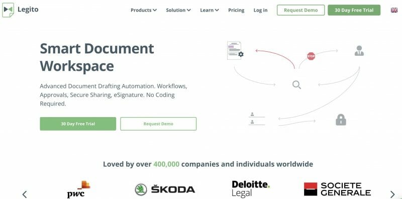 Legito document management platform