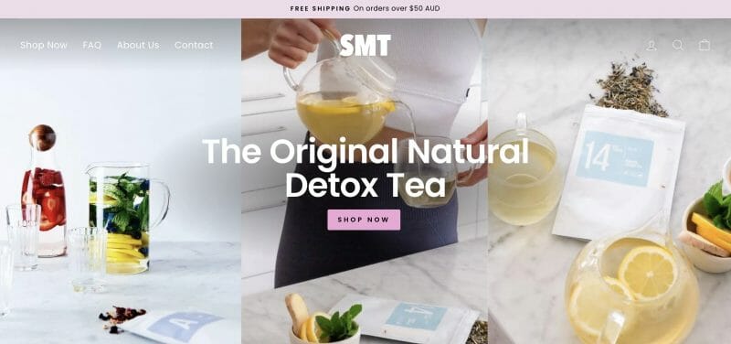 SkinnyMe Tea detox tea company