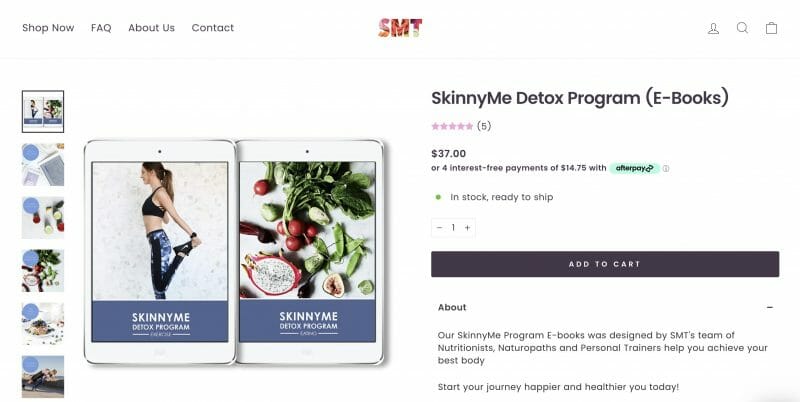 Skinny Me Tea shop