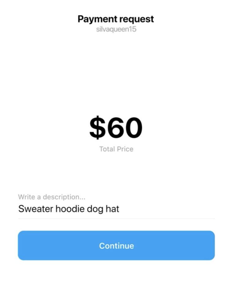 PROBLEME DE PAIEMENT INSTAGRAM visual data 3