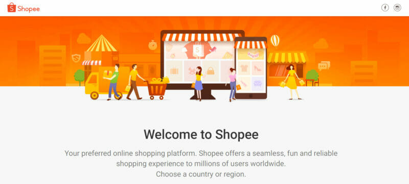 Shopee ecommerce marketplace
