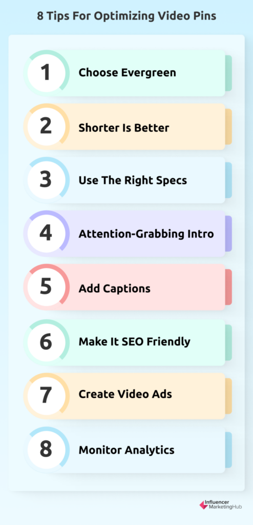 Tips for Optimizing Video Pins