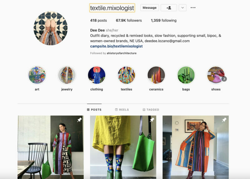 instagram / textile.mixologist