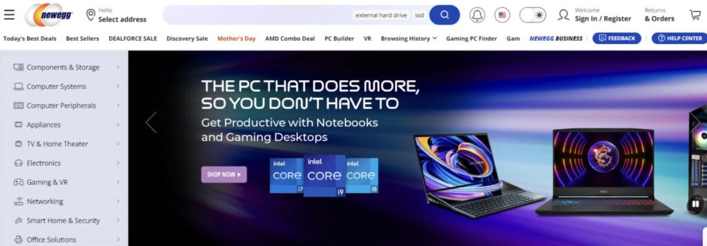 Newegg marketplace online