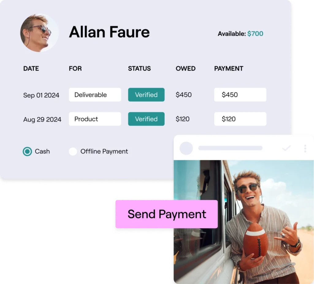 Influencer Payment Platform Grin