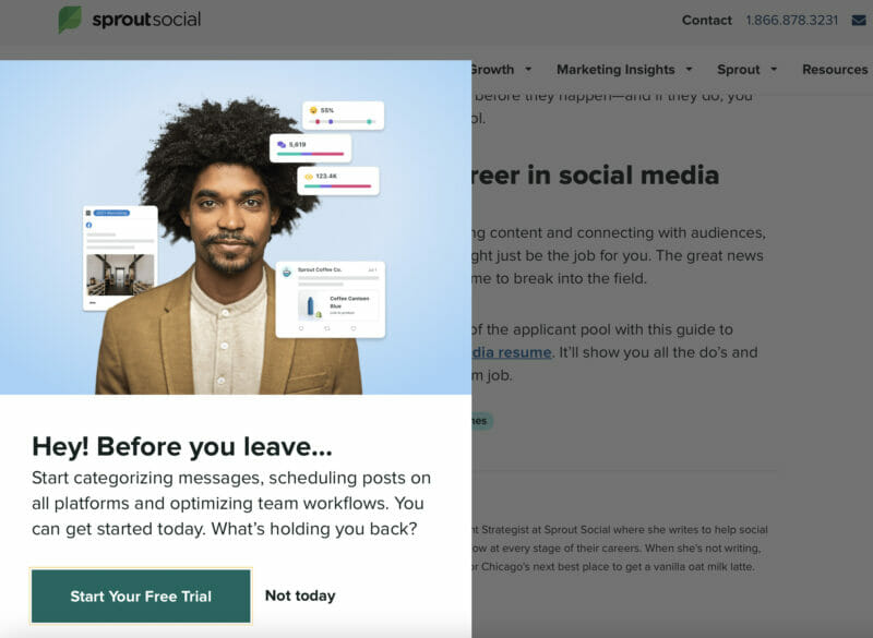 SproutSocial free trial
