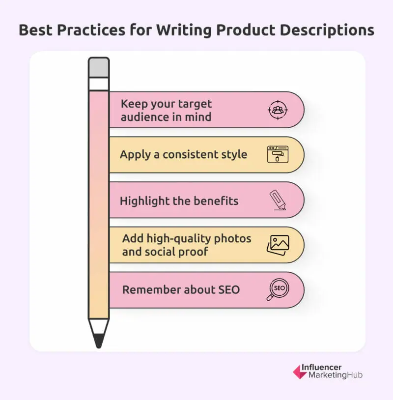 Image result for Writing Perfect Product Descriptions: And SEO Guide infographics