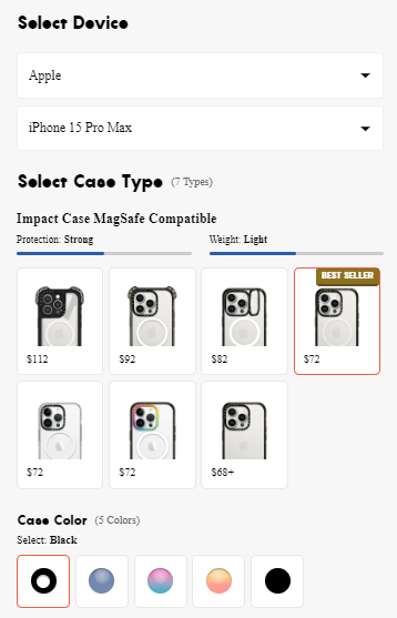 Casetify product details