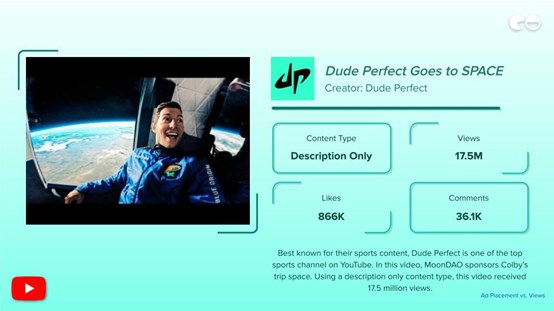 Dude Perfect Goes to SPACE, Dude Perfect